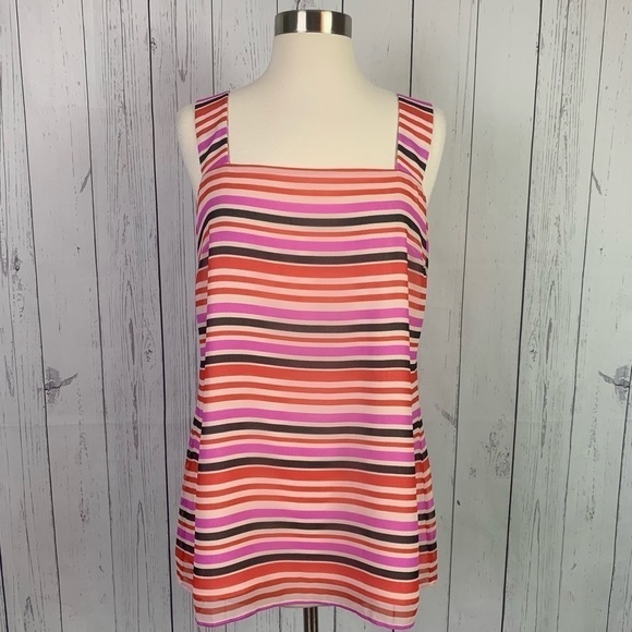 CAbi | Banded Cami | striped tank style 3448 - Picture 2 of 7